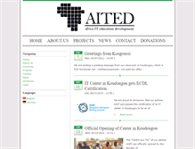 Tablet Screenshot of aited.org